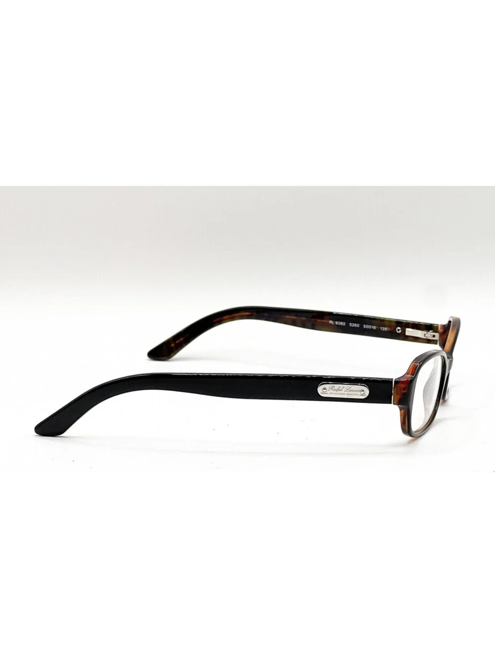Ralph Lauren RL 6082 5260 Dark Havana Full Rim Authentic Eyeglass Frames 50-16